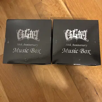 GLAY 30주년 기념 음악 상자 2종