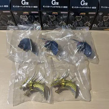 제일복권 고질라 대괴수열전 G G상 몬스터 헤드 마그넷 킹기도라 외