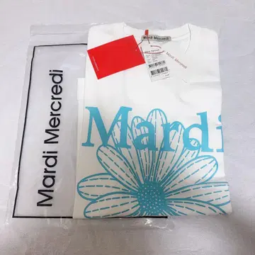 새상품 마르디메크르디 Mardi Mercredi 꽃무늬 프린트 티셔츠