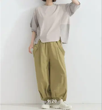 iriey 미사용 새상품 플레이팅 실케트 천 절개 티셔츠