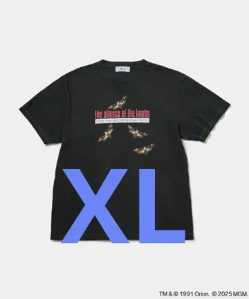 양들의 침묵 티셔츠 V.A. weber 새상품 XL 빈티지 가공