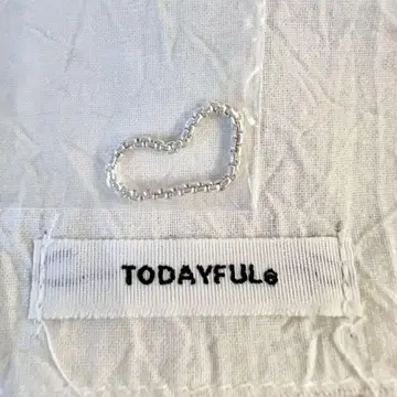 새상품 TODAYFUL Chain Ring 13 반지 액세서리 925