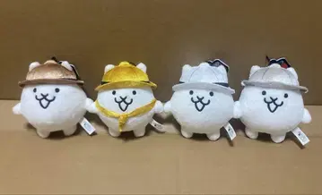 냥코 대전쟁 가마토토 탐험대 마스코트 4종 세트