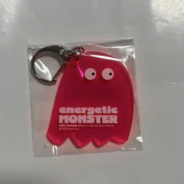 ENERGETIC MONSTER 핑크 몬스터 키링 새상품