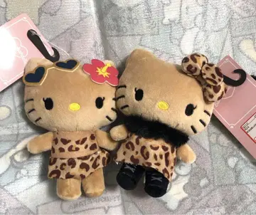 키티 마스코트 참 산리오 일광화상 헤이세이 코갸루 아베일 표범