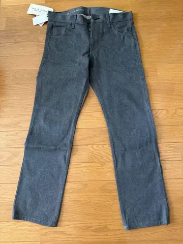 rag&bone 사이즈 31 미사용 새상품 다크 그레이 스트레이트 데님