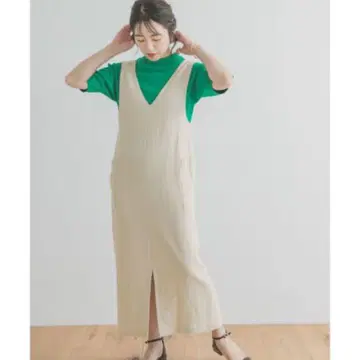 어반 리서치 아이템즈 2WAY 점퍼 스커트 린넨 소재