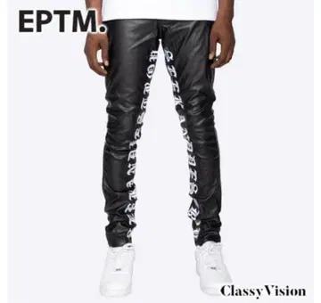 EPTM 블랙 스키니 팬츠
