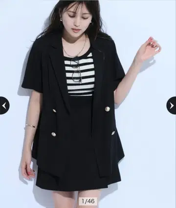마이 스트라다 반팔 시어 자켓 블랙 S 공식 사이트 구매