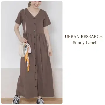 URBAN RESEARCH Sonny Label 브라운 원피스