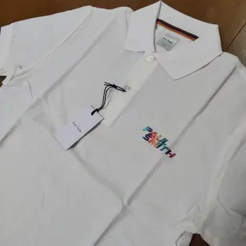폴스미스 폴스미스 새상품 남성용 피케 셔츠 화이트