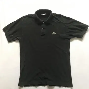 French LACOSTE 라코스테 사슴 무늬 반팔 피케 셔츠