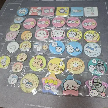 치이카와 (먼작귀) 초기 굿즈 포함 캔뱃지 묶음 판매