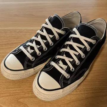 컨버스 척테일러 CT70 OX 로우컷 블랙 검정 26cm