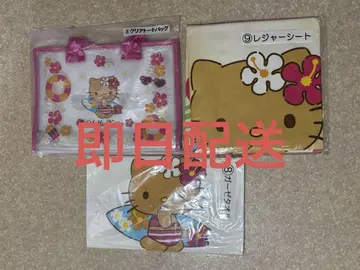 제일복권 일광화상 키티 클리어 토트백 레저 시트 거즈 타월