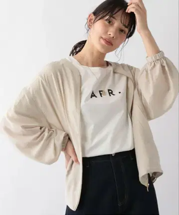 GLOBAL WORK 자켓 시어 블루종 집업 블루종
