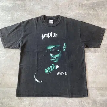 미사용 새상품 EAZY-E 이지 E 티셔츠 N.W.A. 랩 T RAP