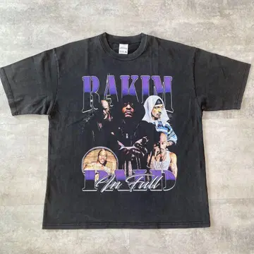 미사용 새상품 RAKIM 라킴 티셔츠 랩 티 RAP TEE