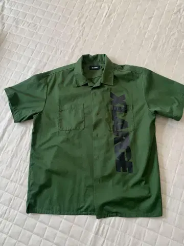 XLARGE 반팔 셔츠 M 올리브 그린