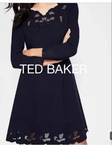 TED BAKER 테드 베이커 레이스 원피스 행사 포멀