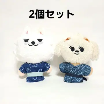 2개 세트 유카타 트윈룩 TXT 뿔바투 의류 의류