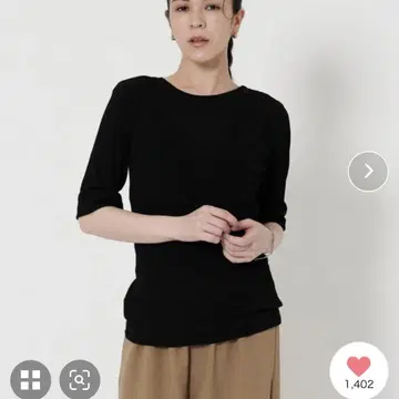 골지 컷 티셔츠 풀오버 2way