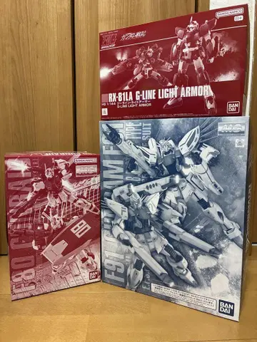 MG F80 건드레이드 & MG 건담 F91 Ver.2.0 & 지 라인