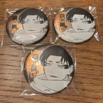 카구라바치 데 컬렉션 캔뱃지 옻칠 깃털