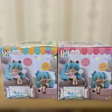 하츠네 미쿠 시리즈 후와푸치 초코노세 미니 피규어 하츠네 미쿠 2종 세트