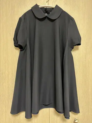 yori 사라사라 카라 부착 블라우스 36