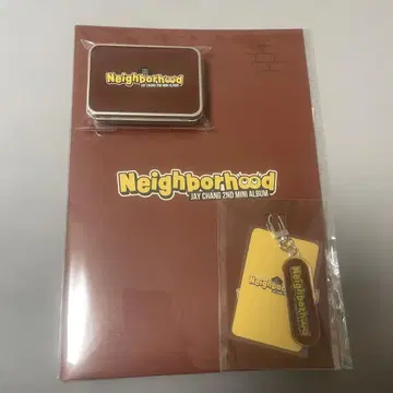 Neighborhood Jay Chang 2ndAlbum 공식 굿즈 세트