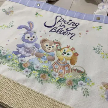 더피 토트백 Spring in Bloom 디즈니씨