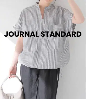 JOURNAL STANDARD 린넨 코튼 프렌치 슬리브 스키퍼 셔츠