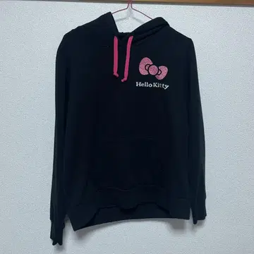 헬로키티 후드티 L 사이즈 블랙