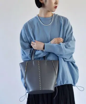 quaranciel 코튼 USA 쭈리 드로스트 루즈 풀오버