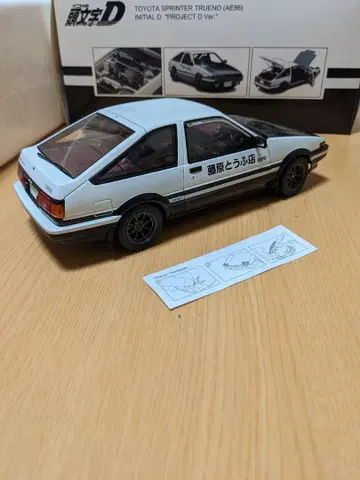 오토 아트 1/18 AE86 머리글자 D 스프린터 토레노