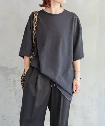 Spick and Span 코튼 인 레일 루즈 풀오버