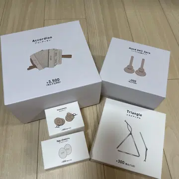 3coins 아코디언 등 악기 5개 세트