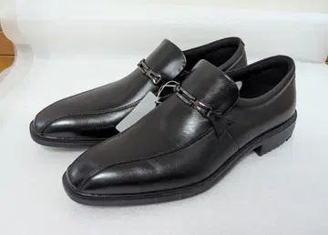 새상품 하이드로테크 천연 가죽 비즈니스 슈즈 26cm EEE 경량 와이드