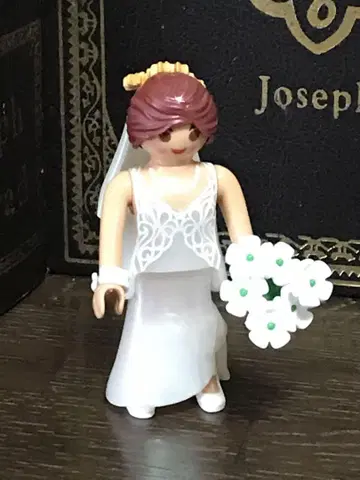 플레이모빌 결혼식 드레스 신부 꽃다발 프레모 스쿠데트 2165