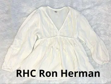 RHC 론 헤르만 코튼 100 블라우스 태슬