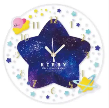 KIRBY WARP STAR 벽걸이 시계