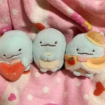 스미코구라시 토카게 손에 들 수 있는 봉제 인형 3종 세트