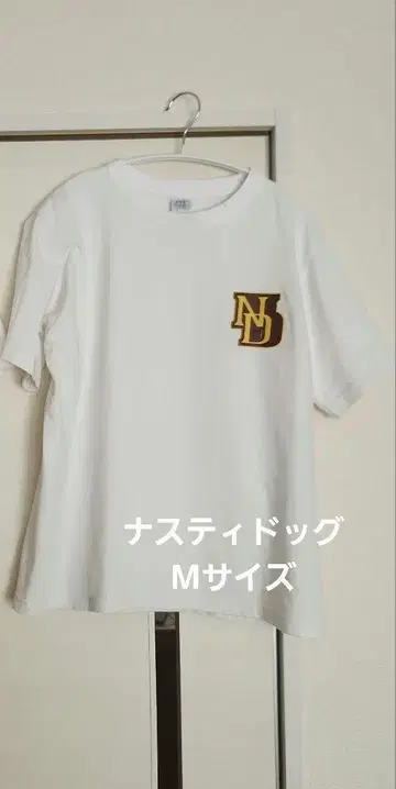 나스티 도그 nasty dog 티셔츠 M 사이즈