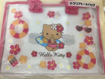 일광화상 헬로키티 당첨 복권 클리어 토트백