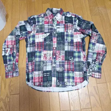 Ralph Lauren 체크 무늬 긴팔 셔츠 M