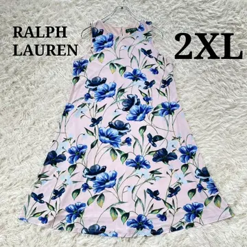 랄프 로렌 RALPH LAUREN 꽃무늬 원피스 빅 사이즈
