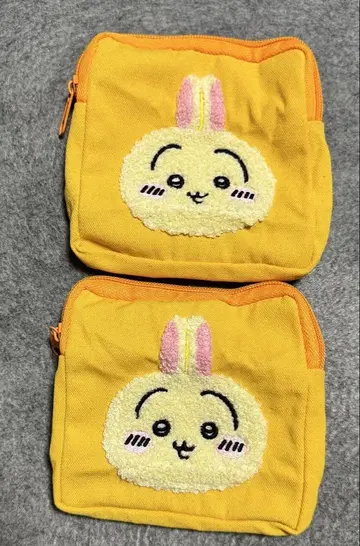 치이카와 모코모코 파우치 2 토끼 2개