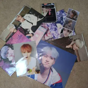 BTS suga K-POP 카드와 스티커