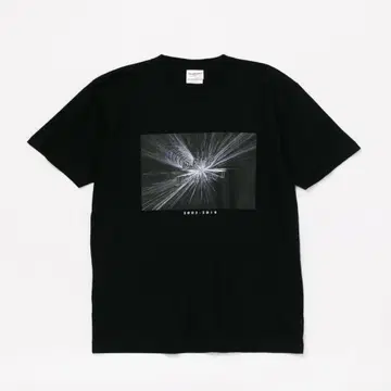 딥 임팩트 그래픽 티셔츠 C 패턴 블랙 XL